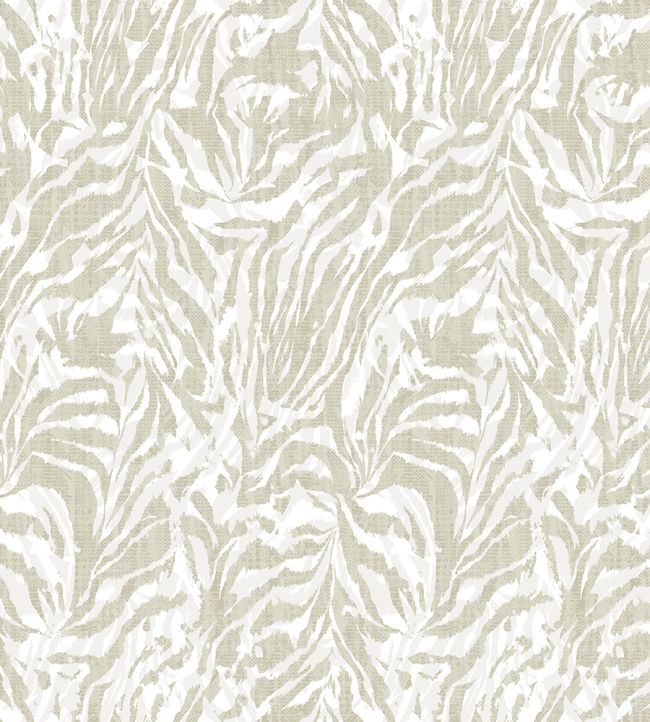 Zebra Wallpaper by Ohpopsi Linen