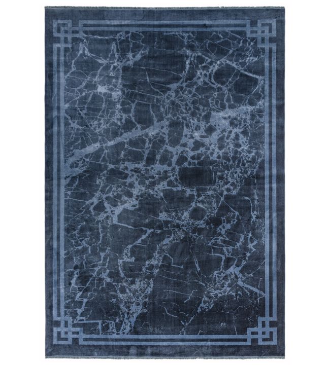 Asiatic Zehraya Border rug Ink Blue ZE-02-120180 Ink Blue