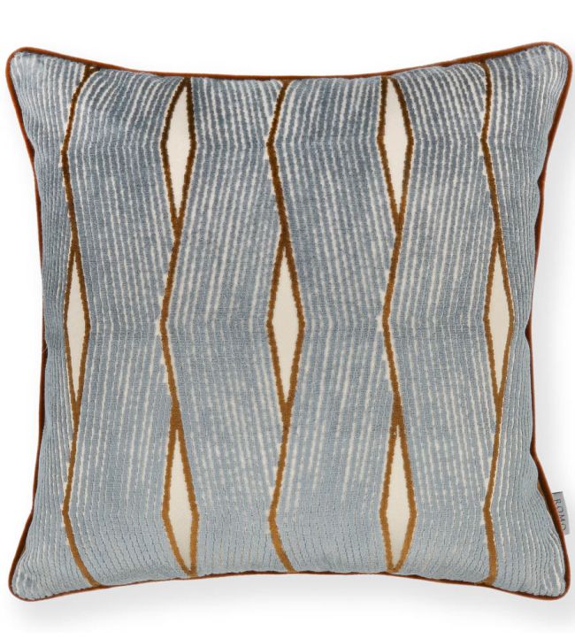 Zephi Cushion 50 x 50cm by Romo Blueberry