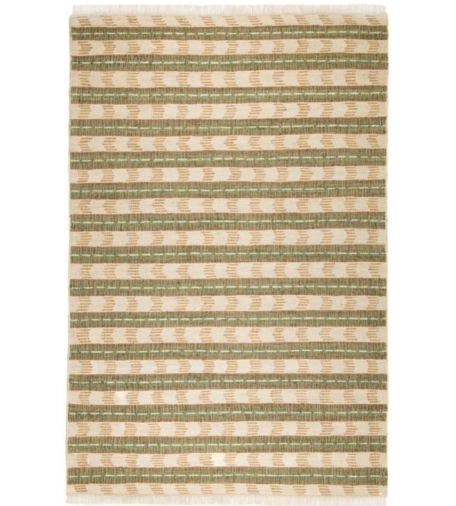 GP & J Baker Zig Zag rug Olive BA50037.4.0 Olive