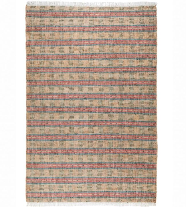 GP & J Baker Zig Zag rug Petrol BA50037.2.0 Petrol