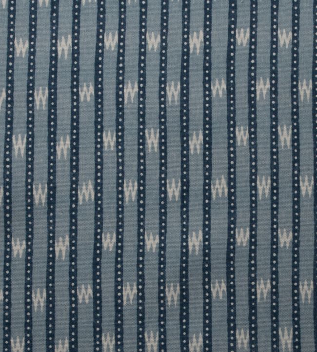 Zig Zag Fabric by Titley and Marr Denim & Aqua
