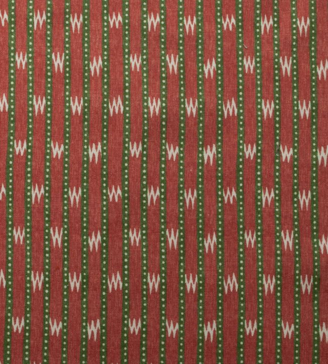 Zig Zag Fabric by Titley and Marr Lichen & Coral