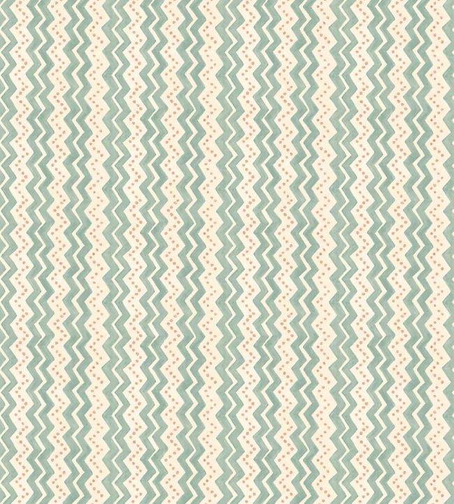 Ziggy Wallpaper by GP & J Baker Aqua