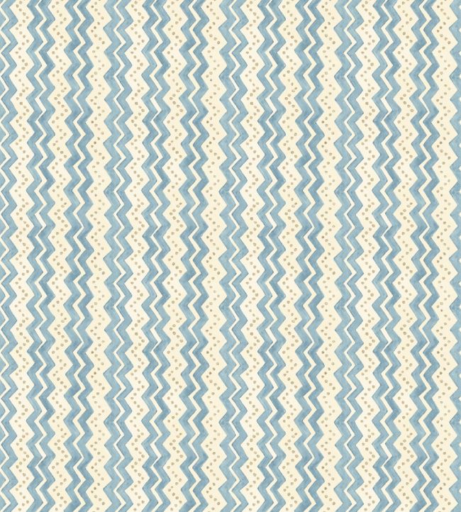 Ziggy Wallpaper by GP & J Baker Blue