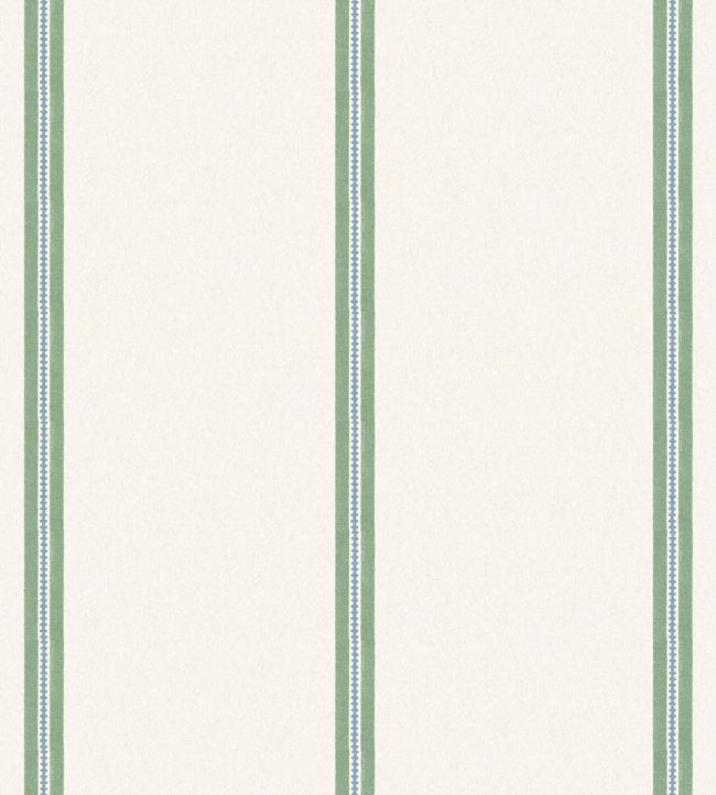 Ziggy Stripe Wallpaper by Woodchip & Magnolia Verdigris