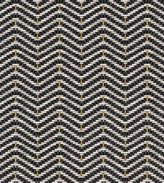 Zigzagueo Wallpaper by Coordonne Black