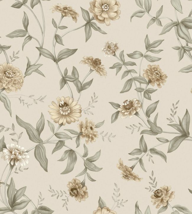 Zinnia Wallpaper by Borastapeter Desert