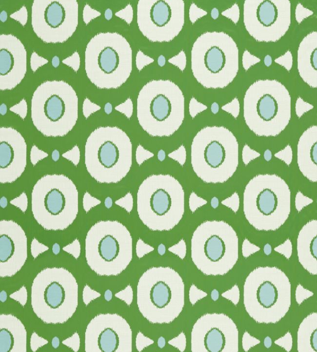 Zinnia Fabric by Harlequin Emerald / Sky