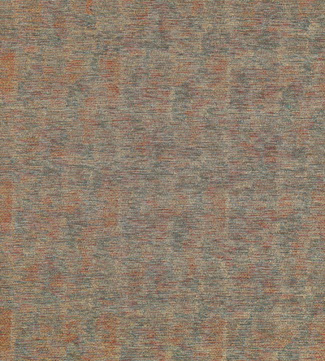 Zocalo Fabric by Clarke & Clarke Cinnamon/Teal