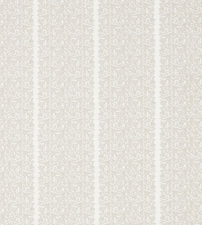 Odell Fabric by Zoffany White Opal
