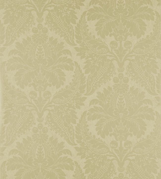 Malmaison Damask Wallpaper by Zoffany Champagne
