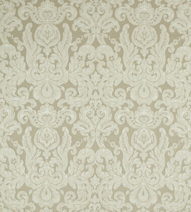 Brocatello Fabric by Zoffany Stone