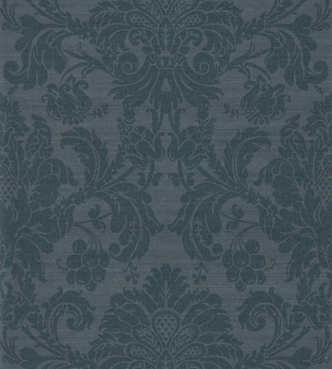 Crivelli Wallpaper by Zoffany Como Blue