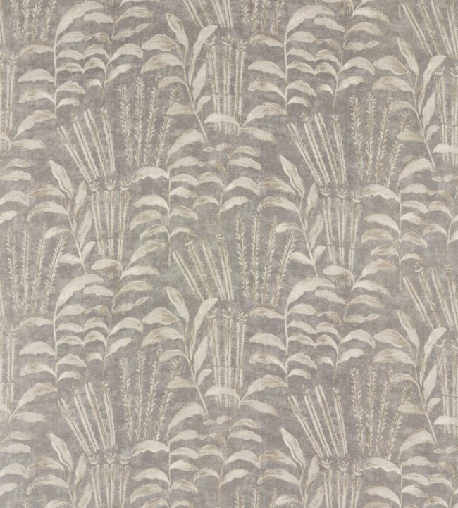 High Clere Fabric by Zoffany Zinc