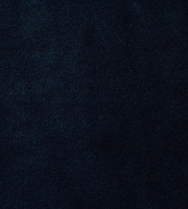Zoffany FR Velvet Fabric by Zoffany Midnight