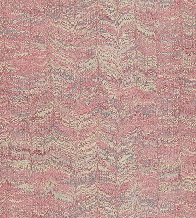 Jaipur Plain Wallpaper by Zoffany Red