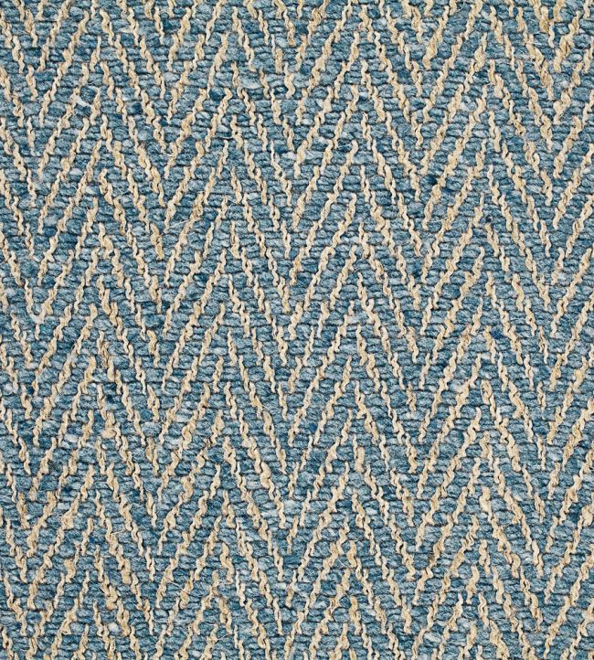 Banyan Fabric by Zoffany Soft Blue