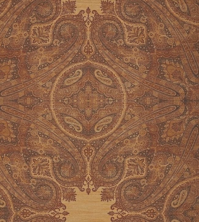 Elswick Paisley Wallpaper by Zoffany Sunstone