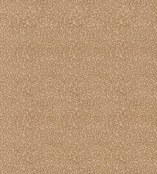 Maze Fabric by Zoffany Pale Linen