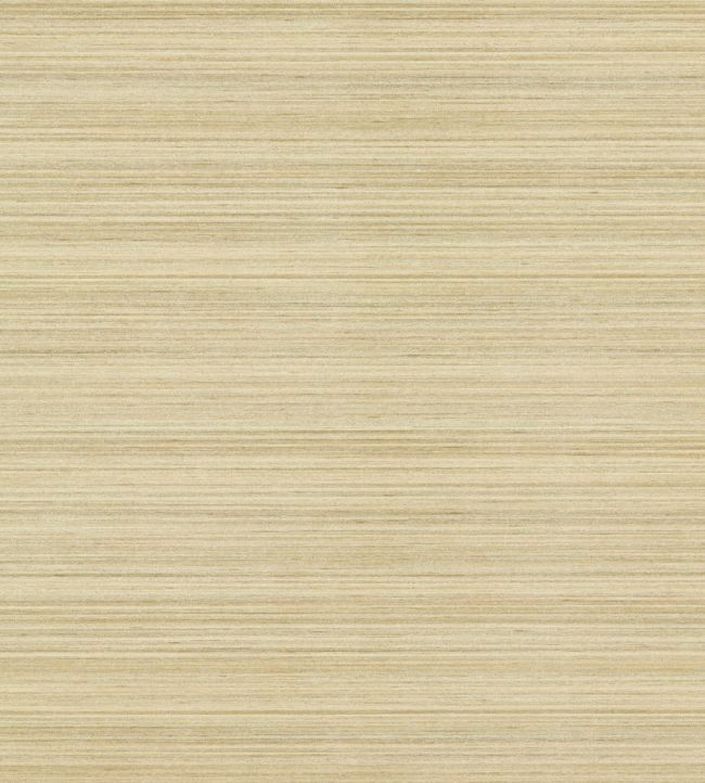 Spun Silk Wallpaper by Zoffany Pale Gold