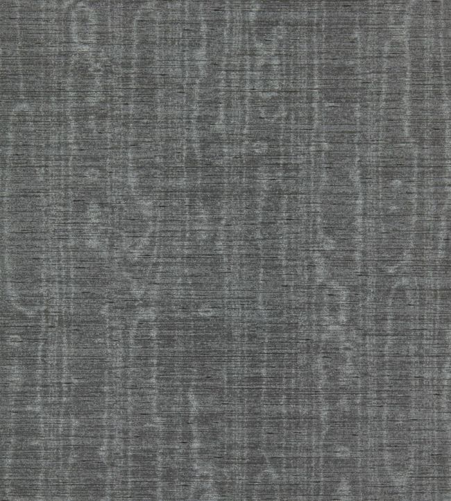 Watered Silk Wallpaper by Zoffany Bone Black