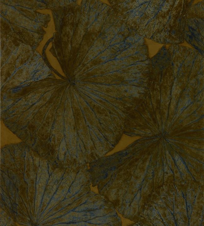 Taisho Deco Wallpaper by Zoffany Tigers Eye