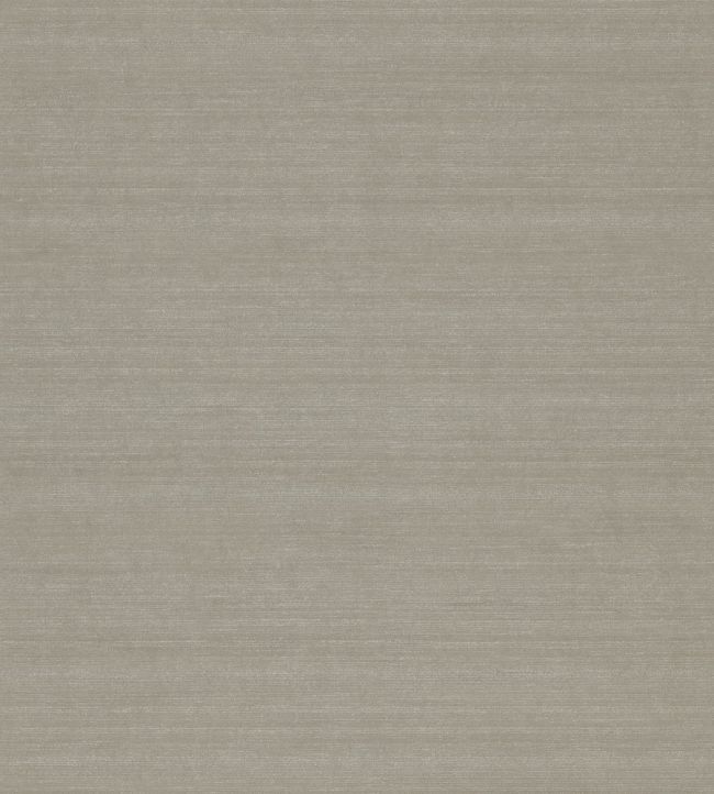 Silk Plain Wallpaper by Zoffany Taupe
