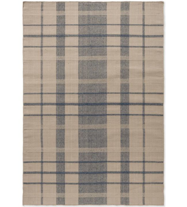 Brink & Campman Zona Denim Check rug Denim 497408140200 Denim