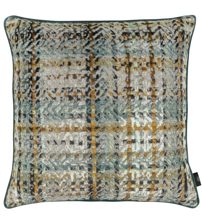 Zurana Cushion 55 x 55cm by Black Edition Teal