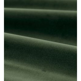Cotton Velvet Performance Fabric in Deep Moss by Zoffany | Jane