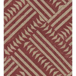 Checkerbox Fabric by Lewis & Wood in Pomergranate | Jane Clayton