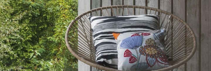Birmingham Fabric in Fuxia Multicolor by MISSONI Home Collection