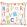 ABC Cushion 50 x 50cm by Villa Nova Yellow