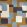 Abstract Fabric by Lelievre Or Bleu