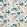 Akira Fabric by Scion Ginger / Teal