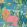 Albero Wallpaper by Thibaut Tangerine and Turquoise