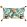 Bermuda Pillow 20 x 12" by MINDTHEGAP Green