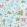 Bloom Wallpaper by Thibaut Spa Blue