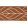 Brasilia Jacquard Braid 80mm Trimming by Houles Terracotta