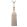Caitlin Single Tassel Tieback Trimming by Samuel & Sons Cream