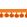 Calypso Solid Bobble Fringe 47mm Trimming by Houles Orange