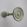 Wooden Holdback by Cameron Fuller Gold/White