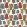 Cedar Fabric by Scion Tangerine / Sulphur / Chilli