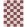 Chess Flatweave Rug by Layered Burgundy