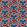 Chintamani Fun Fabric by Ottoline Blue and Reds