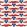 Chintamani Linen Fabric by Ottoline White/Red/Blue