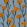 Clavelitos Wallpaper by Tres Tintas Blue