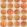 Arance Wallpaper by Cole & Son Orange and Stone