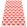 Dana Rug by Pappelina Coral Red/Piglet/Vanilla